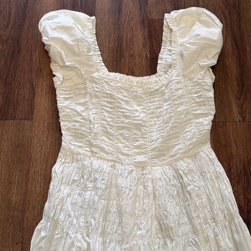 Doen Katherina Dress In Salt - Picture 6 of 8